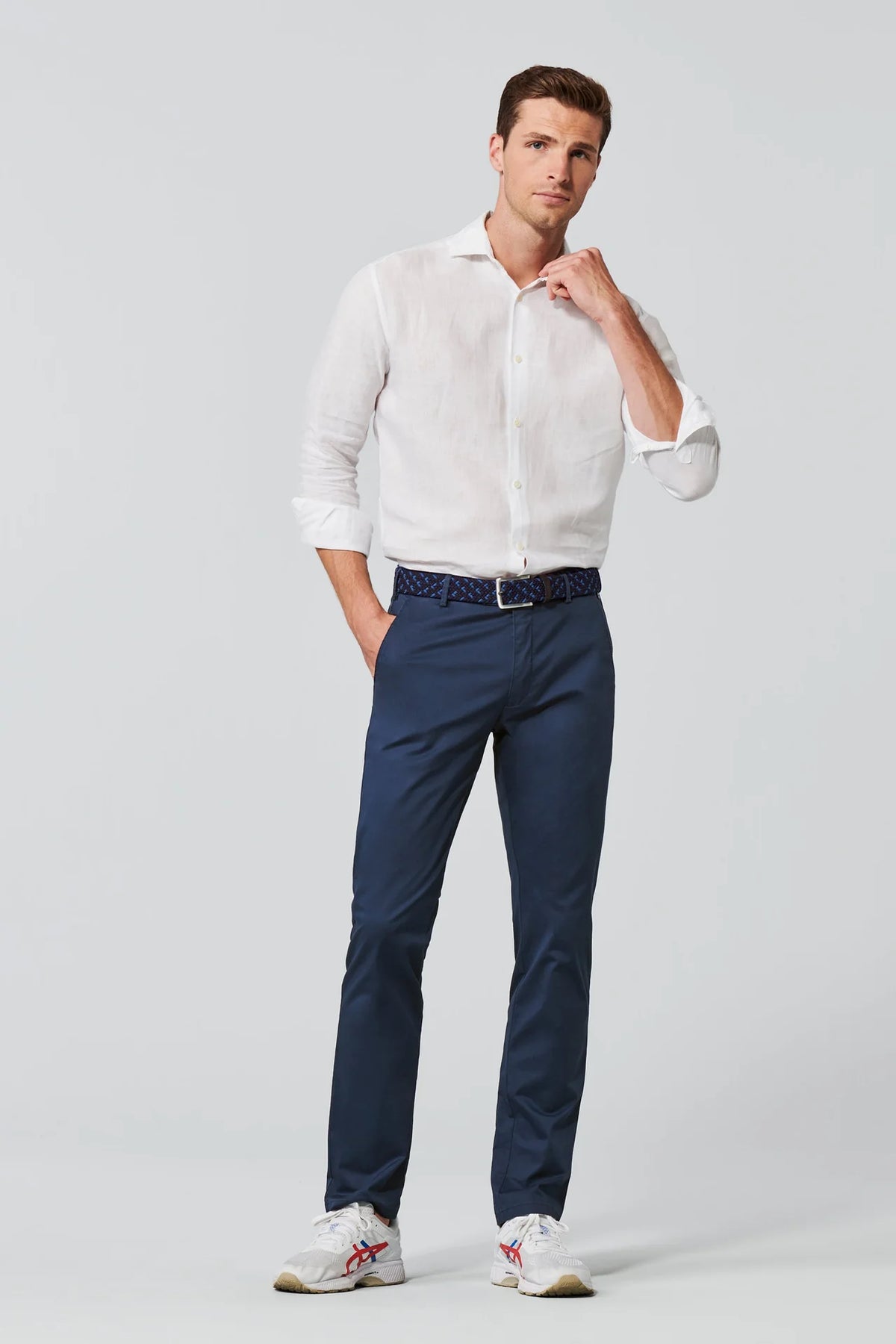 Meyer Fair Trade Smart Casual Chino Trouser - 3001 Roma.  Available in 5 Shades.