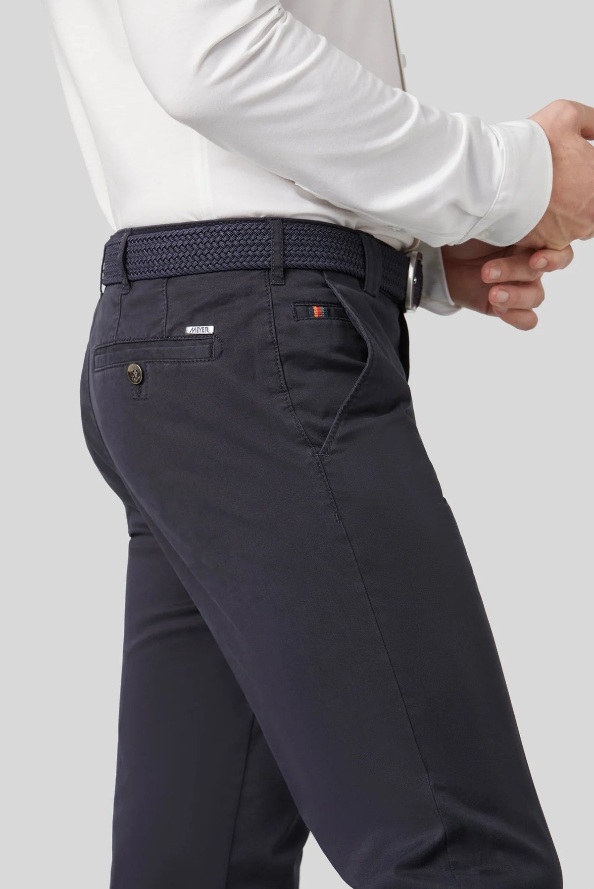Meyer Fair Trade Smart Casual Chino Trouser - 3001 Roma.  Available in 5 Shades.