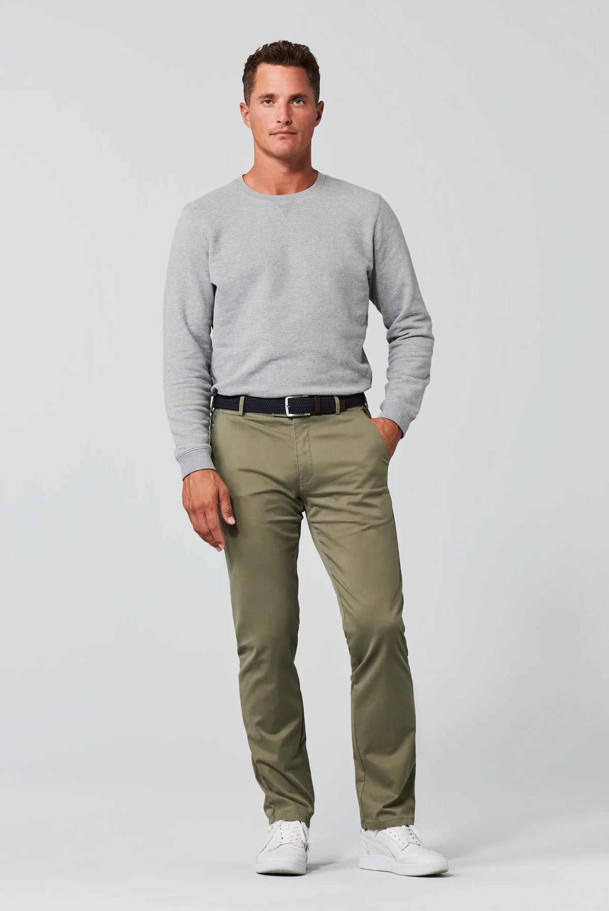Meyer Fair Trade Smart Casual Chino Trouser - 3001 Roma.  Available in 5 Shades.