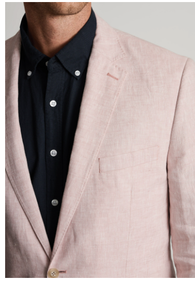 Pink Linen Jacket 54028