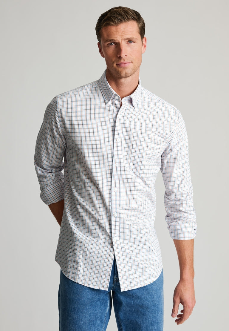 47037 Tattersall Check Cotton Shirt