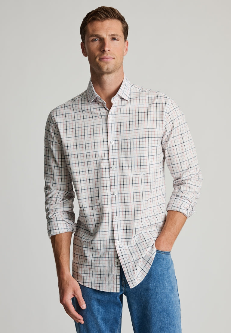 47037 Tattersall Check Cotton Shirt
