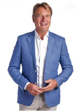 Gurteen Viago Blue Linen Jacket
