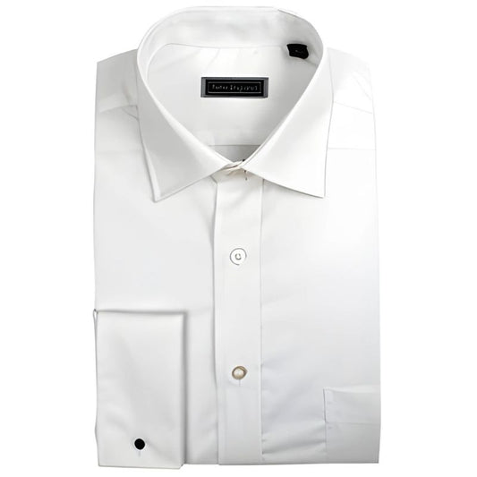 Mens Double Cuff Shirts in UK | Double Cuff Shirt Mens | Mens Peter England Shirts | Branded Shirts For Men Peter England