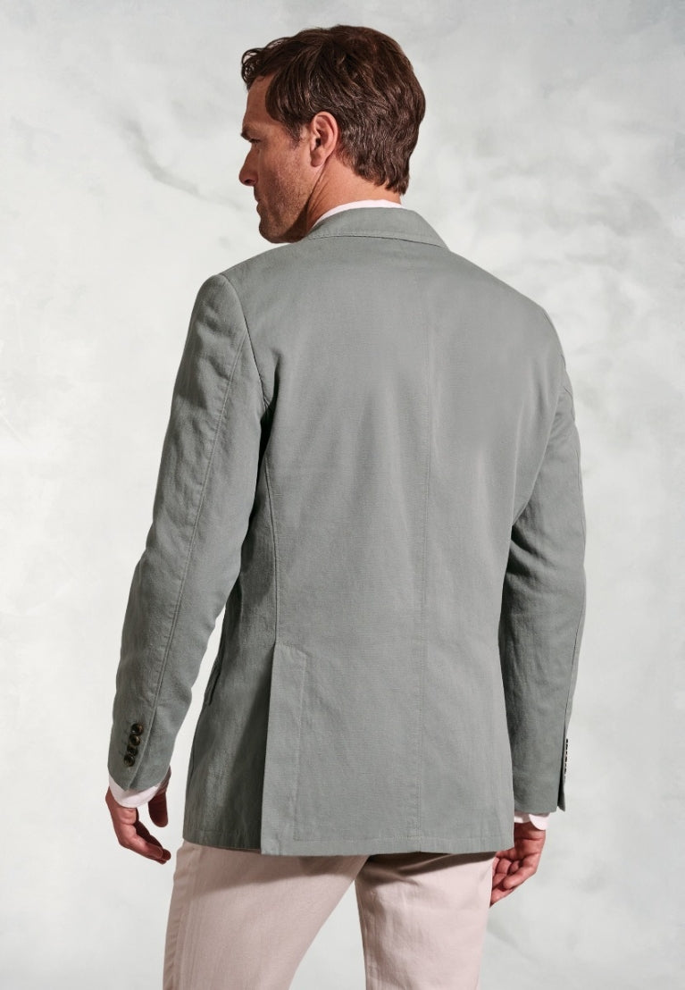 54051  Washed Cotton Linen Jacket;