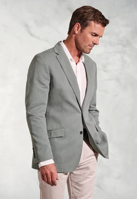54051  Washed Cotton Linen Jacket;