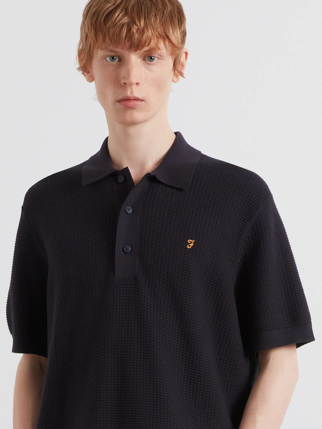 FARAH Thornley F4GSG024 - Knitted Polo Shirt
