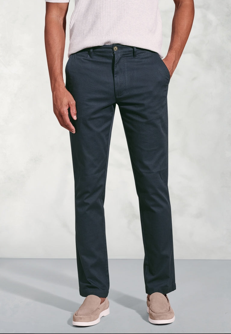 Brosnan Stretch Cotton Tailored Fit Chinos 8030T