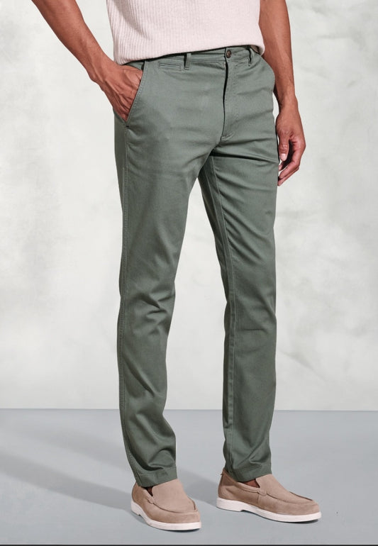 Brosnan Stretch Cotton Tailored Fit Chinos 8030T