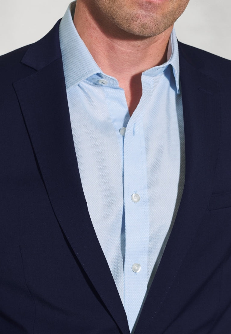 Cassino Mid Blue Washable Suit