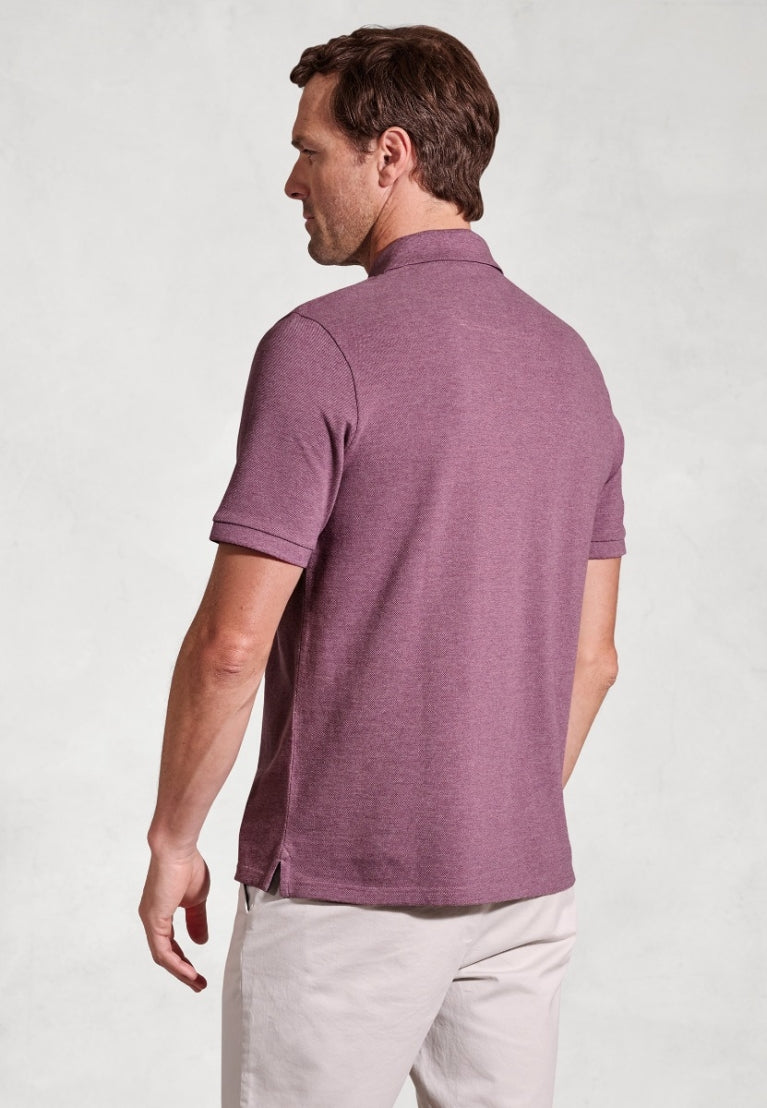 Firth Pure Cotton Pique Polo Shirt