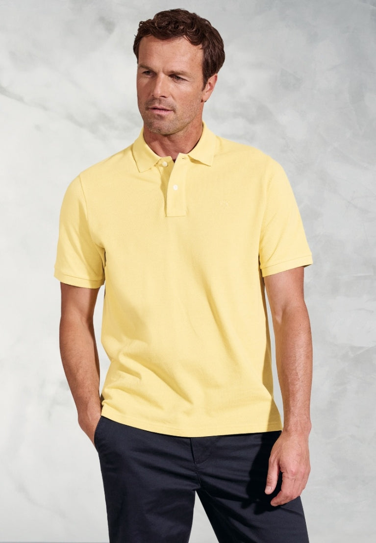 Firth Pure Cotton Pique Polo Shirt
