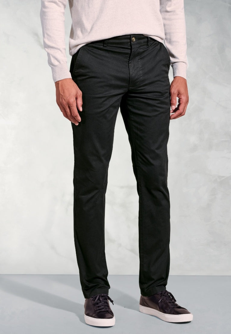 80508 Tailored Fit  Stretch Cotton Chinos. Available in 9 shades.