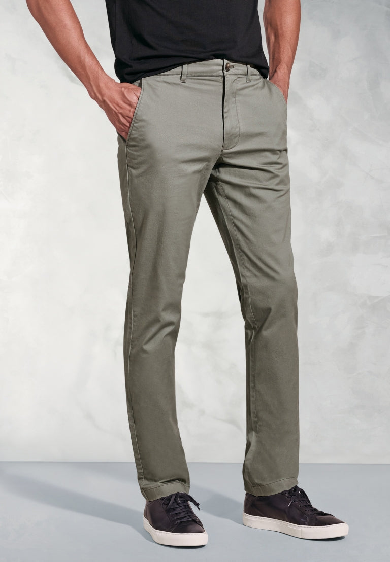 80508 Tailored Fit  Stretch Cotton Chinos. Available in 9 shades.