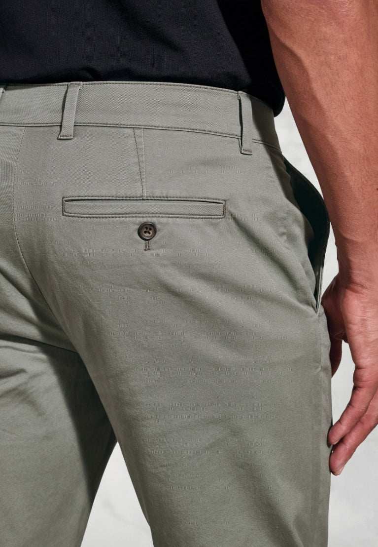 80508 Tailored Fit  Stretch Cotton Chinos. Available in 9 shades.