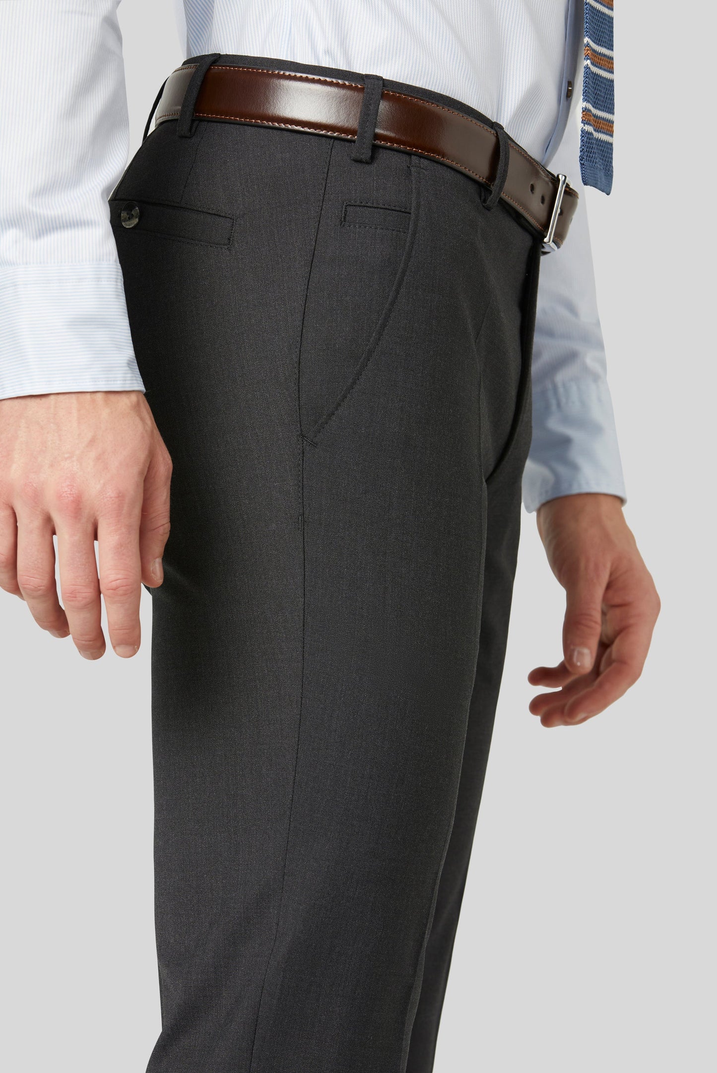 344 Roma Classic Regular fit Trousers. Available in 6 Shades