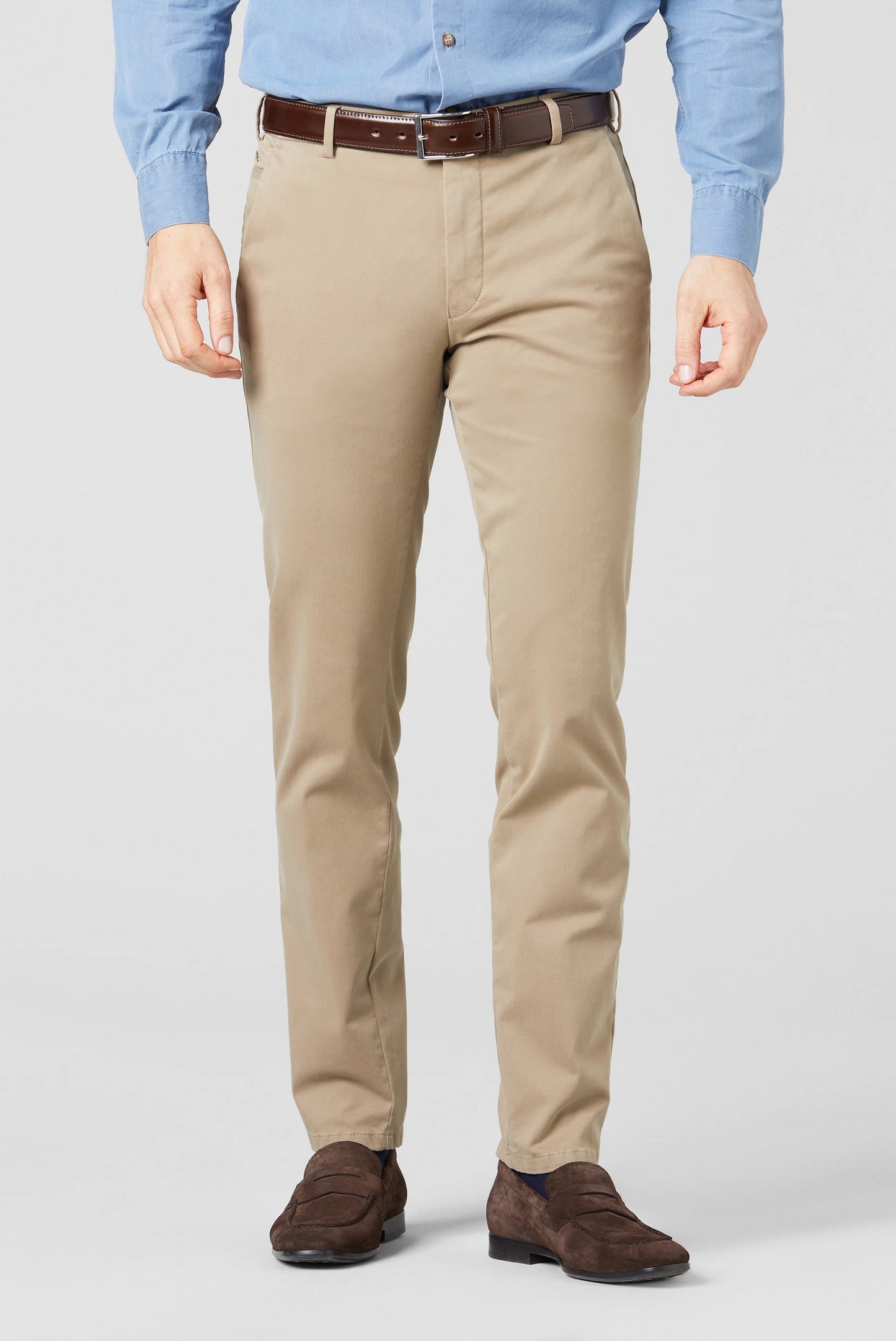 MEYER Smart Casual Slim Fitting Trouser - 8555 Tokyo. Meyer slim fit. Available in 2 Shades.