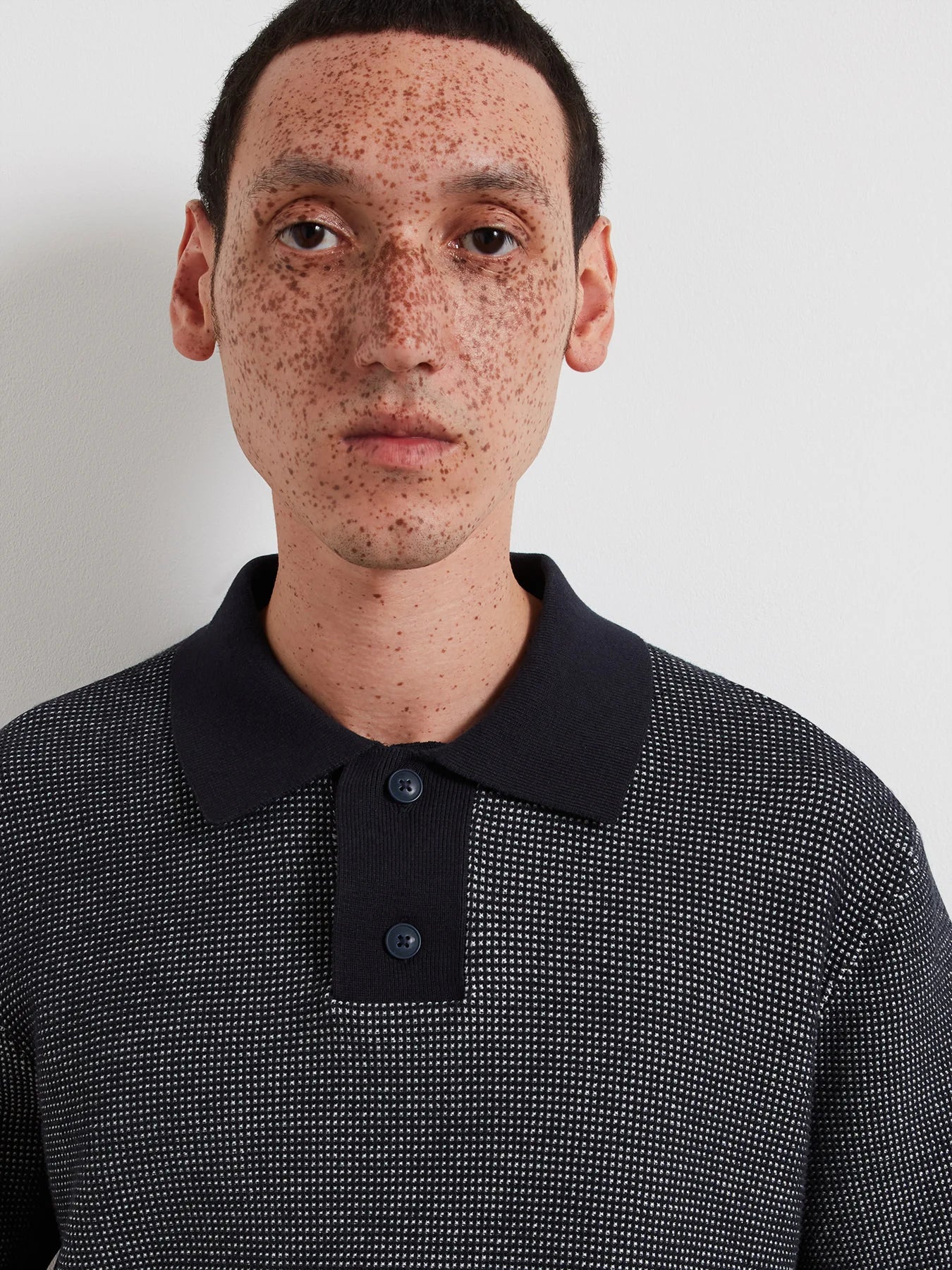 FARAH  F4GSG026  - Knitted Polo Shirt