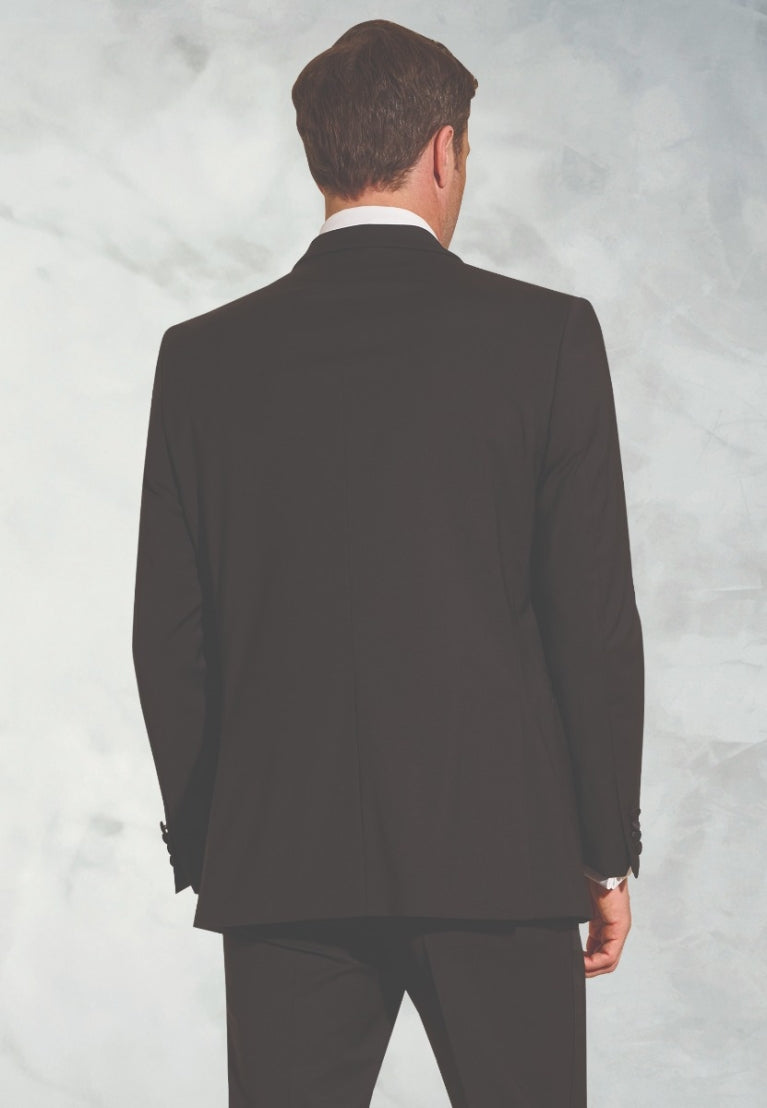 Sapphire Black Wool Blend Dinner Suit