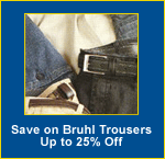 Save of Bruhl Trousers from £54 a pair